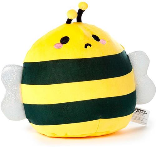 Kussen - Squidglys Bobby de Bij - Adorabugs - 22x32x16cm