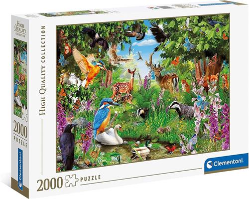 Clementoni Puzzels voor volwassenen - Fantastic Forest, Puzzel 2000 Stukjes, 14+ jaar - 32566