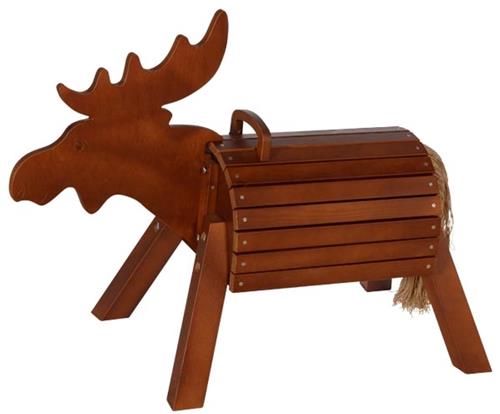 Goki houten tuinspeelgoed eland Ole - zit hoogte 50 cm - weerbestendig.