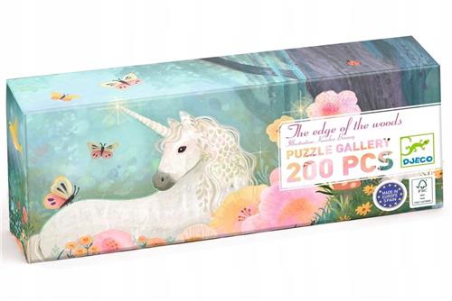 Djeco Eenhoorn in het Bos Puzzel 200 Stukjes - Leeftijd 6+
