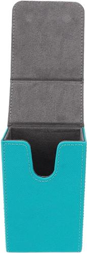 PolkaHome - Tarot Opbergdoos 57 x 86 x 137mm - Groen - PU Lederen Tarotkaart Opbergdoos met Zon en Maan - Geschikt voor Standaard Tarotkaarten . - Speelkaartenhouder