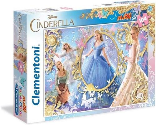 Clementoni Maxi Disney Assepoester - 104 grote stukjes