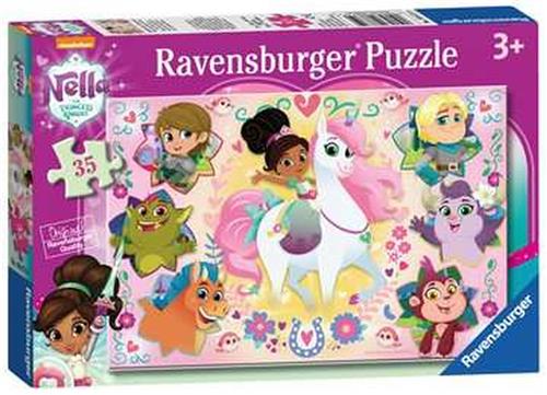 Ravensburger Nella the Princess Knight Legpuzzel 35 stuk(s) Stripfiguren