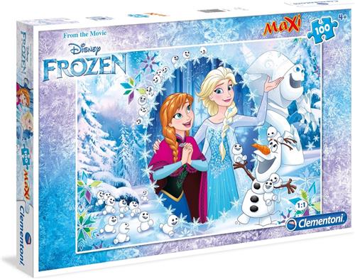 Clementoni Frozen Maxi Puzzel 100 stukjes
