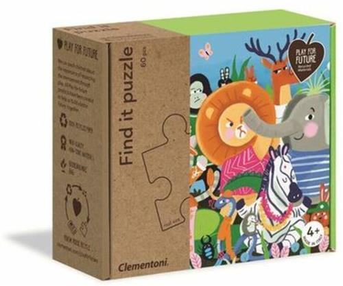 Clementoni Find It Puzzel Dieren