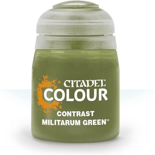 Citadel - Paint - Contrast Militarum Green - 29-24