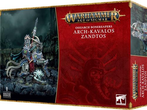 Age of Sigmar Ossiarch Bonereapers Arch-Kavalos Zandtos