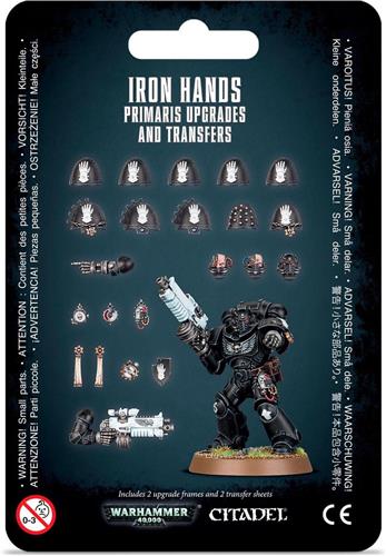 Warhammer 40.000 Iron Hands Primaris Upgrades & Transfers