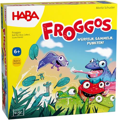 HABA Froggos, Bordspel, Gelukspel, 6 jaar, 10 min
