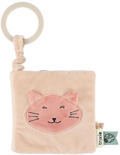 Trixie Sensorisch Buggyboekje Mrs. Cat  3m+  Met spiegel & texturen