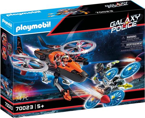 Playmobil Galaxy Police - Galaxy piratenhelikopter 70023