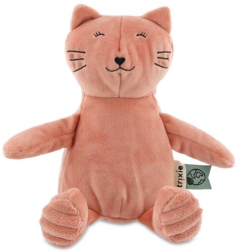 Trixie Kleine Knuffel Mrs. Cat  0m+ - Ideaal als kraamcadeau  Gerecycleerde stof