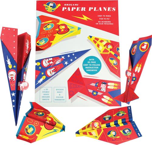 Rex London - Origami - kit - Planes - Voor kinderen - Knutselen- Vouwen