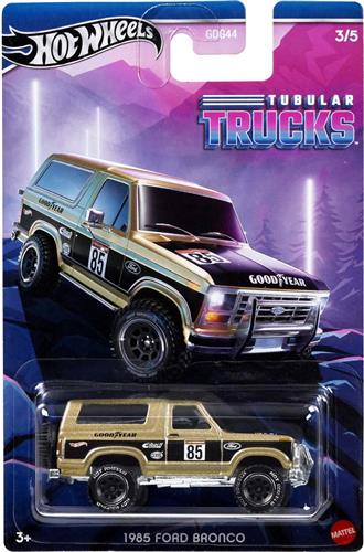 Hot Wheels HRR97, Jeep, 3 jaar, Metaal, Kunststof, Zwart, Goud
