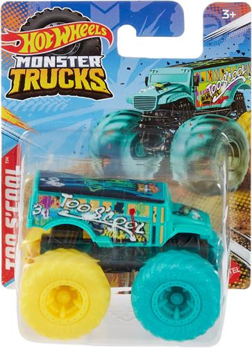 Hot Wheels Monster Trucks HTP25, Monstertruck, 3 jaar, Kunststof, Blauw, Geel