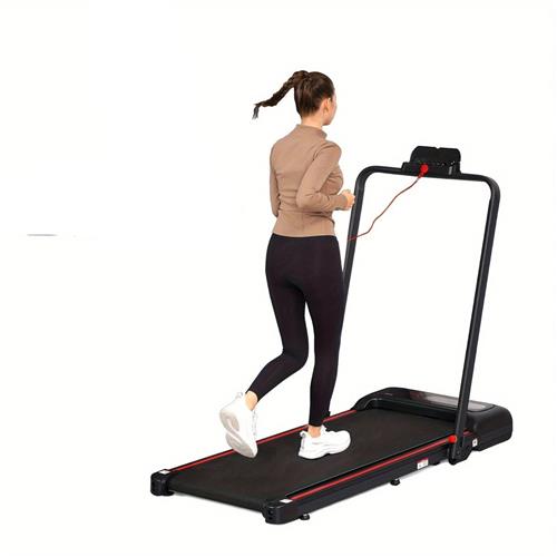 Elektrische Loopband  Treadmill  Hardloopband  Fitnessband  Wandelband  2-in-1 Trainingsmodi  Opvouwbaar en Stil Met Verstelbare Hellingshoek