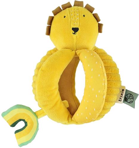Trixie Mr. Lion Grijpballetje  3m+  Met kreukelgeluid - Ideaal als geboortegeschenk - Leeuw