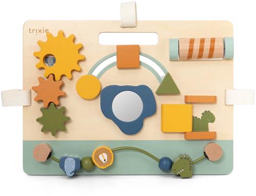 Trixie houten activiteitenpaneel  Mrs. Elephant  6m+  FSC hout- Leuk als Kraamcadeau