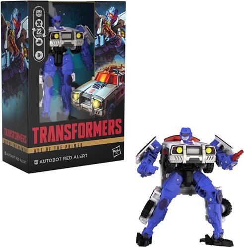 Hasbro Transformers Age of the Primes Voyager Class Action Figure The Thirteen Autobot Red Alert 18 cm Action Figuur