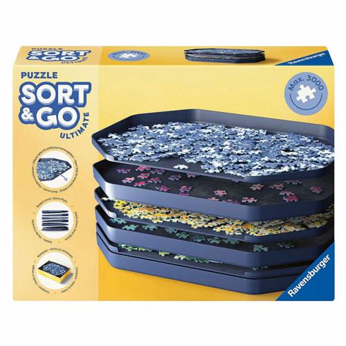 Ravensburger Puzzle Sort and Go Premium - Puzzelsorteerder - 6dlg.