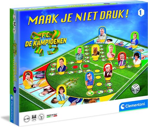 Clementoni - F.C. De Kampioenen Paardjesspel - Bordspel