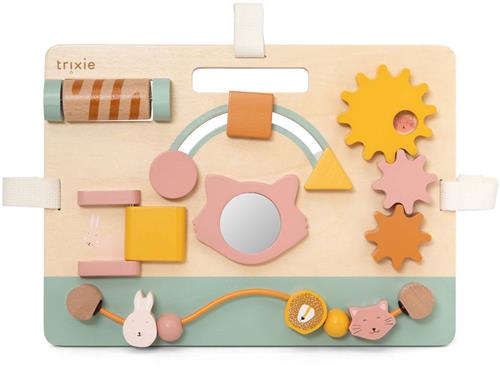 Trixie houten activiteitenpaneel  Mrs. Cat  6m+  FSC hout - Leuk als Kraamcadeau