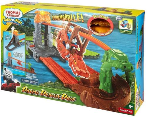 Thomas de Trein Take-N-Play - Drakeneiland Kabelbaan - Treinbaan