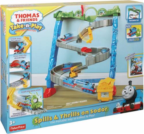 Thomas de Trein Take-N-Play Spills & Thrills on Sodor