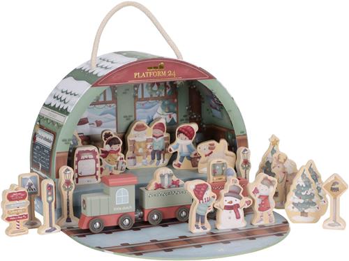 Little Dutch Advent kalender treinbaan FSC