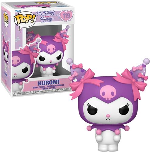 Hello Kitty Kuromi Grumpy vinylfiguur 119 Unisex Funko Pop! - Neutraal - Standard