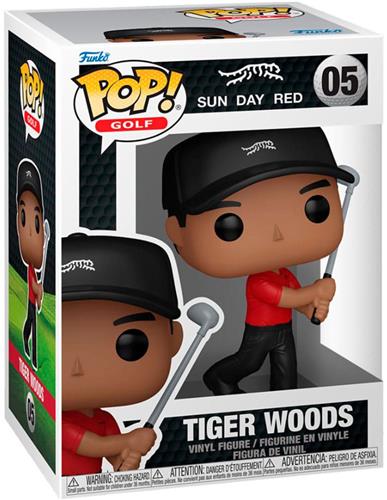 Funko Pop! Tiger Woods Tiger Woods Swing Golf Figuur 9 Cm Veelkleurig