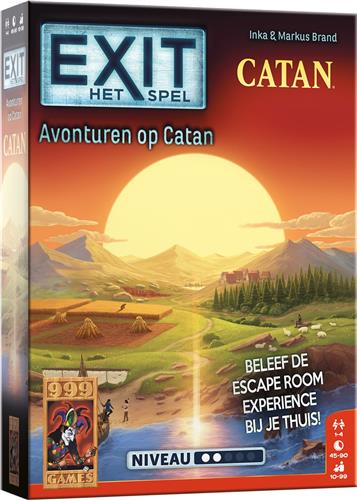 999 Games - EXIT - Avonturen op Catan - Breinbreker - Escape Room Spel