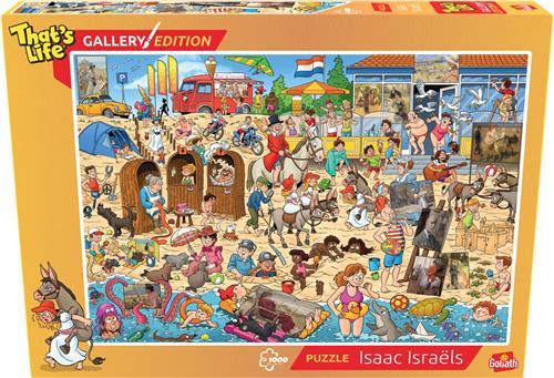 Goliath That's Life Gallery Edition: Isaac Israels - 1000 Puzzelstukjes - Legpuzzel (68x48cm)