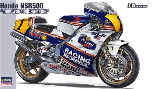 Hasegawa Honda NSR500 - Eddie Lawson - 1989 Wereldkampioen  1/12