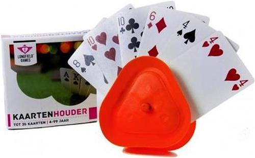 Longfield Games Kaarthouder Kunststof - oranje