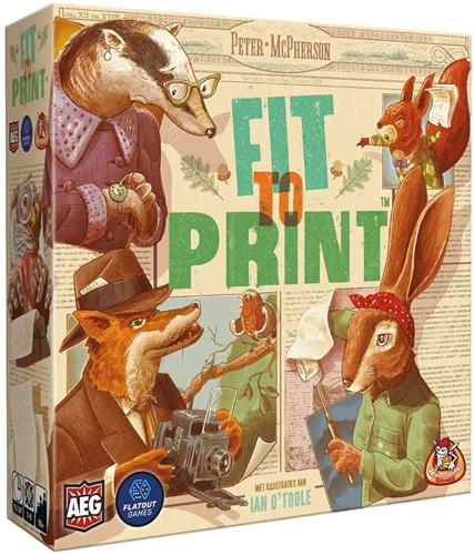 Fit to Print - Bordspel