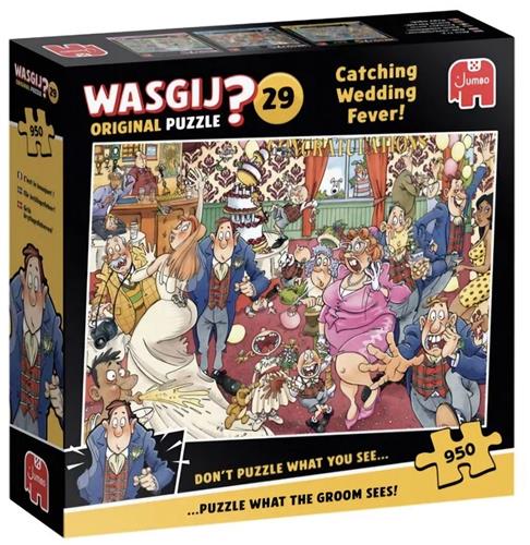 Jumbo - Wasgij? 29 Orginal - Catching Wedding Fever! - Vang het Boeket - Bruiloft - Legpuzzel - 950 stukjes