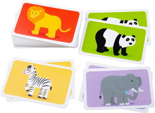 Snap Kaarten - Wilde Dieren - Kaartspel