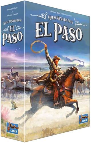 Great Western Trail El Paso - Engelstalig Strategisch Bordspel - voor 1 tot 4 spelers - Speelduur 60-90 minuten - vanaf 12 jaar - Lookout Spiele