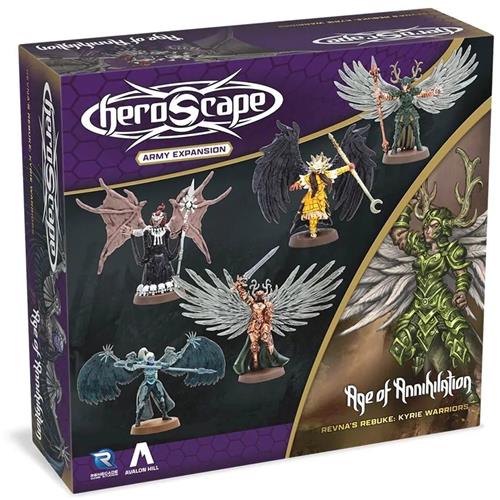 Renegade Heroscape Expansion Revna's Rebuke: Kyrie Warriors Army *English Version* and accessories
