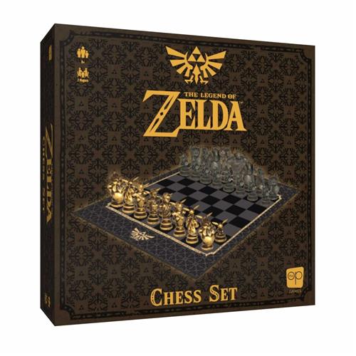 The Legend of Zelda Chess Set  Strategisch Schaakspel met Zelda Figuren  Officieel Gelicentieerd  2 Spelers  Vanaf 8 Jaar