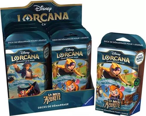 Ravensburger Disney Lorcana Azurite Sea, Kaartspel, Strategie, 8 jaar