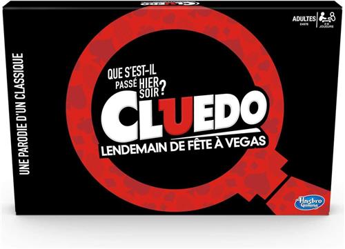 Cluedo Lendemain de Fete a Vegas - Jeu de societe de plateau