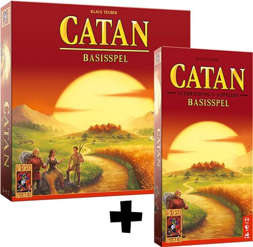 Catan Basis + Uitbreiding 5/6 bundel