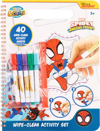 Spidey Wipe-Clean Activiteiten Set