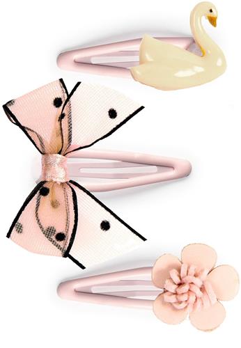 Djeco PLUME - ACCESSOIRES CHEVEUX Barrettes Violette x 3.