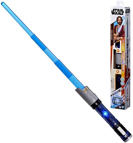 Star Wars Lightsaber Forge Kyber Core Ezra Bridger, blauwe aanpasbare elektronische lightsaber
