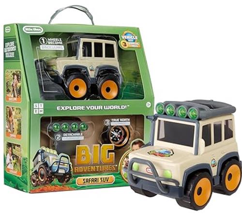 Little Tikes Safari SUV speelgoedauto voor avonturen en ontdekking.