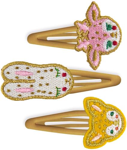 Djeco PLUME - ACCESSOIRES CHEVEUX Barrettes Aube x 3.