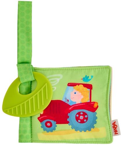 Haba buggyboek boerderij - babyboekje voor onderweg boerderij.